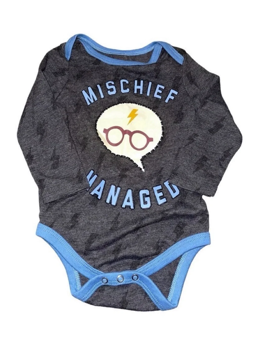 Harry Potter Mischief Managed Onesie